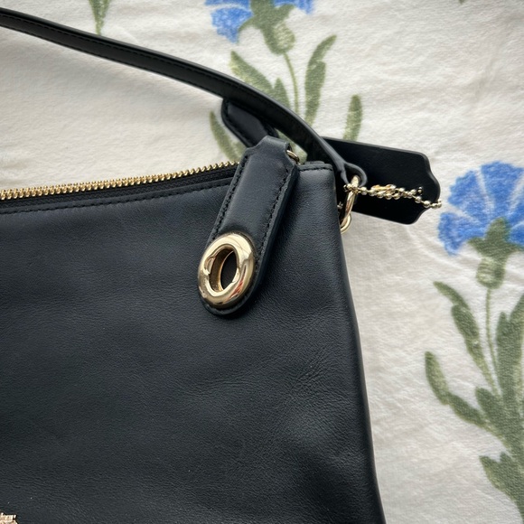 Coach Black Leather Crosby Crossbody Bag - Picture 2 of 10